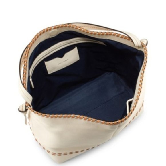 Cole Haan NEW Brynn Leather Shoulder Bag Large NWT Ivory - Picture 5 of 16